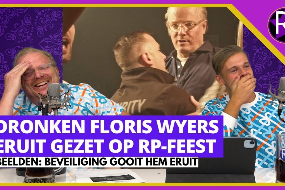 Stomdronken Floris Wyers weggestuurd van feest & Vrouw Peter Gillis gaat vreemd | RoddelPraat