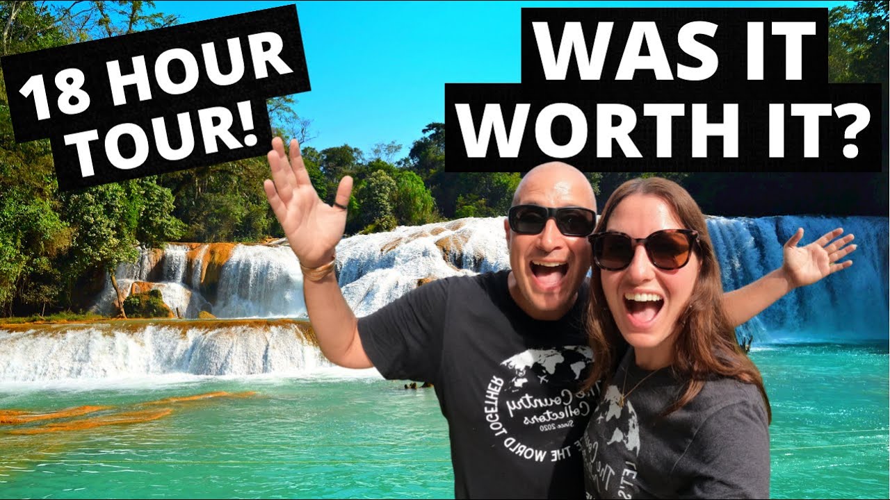 BEST Palenque Chiapas Tour - Palenque Ruins, Agua Azul, & Misol-ha Waterfalls!