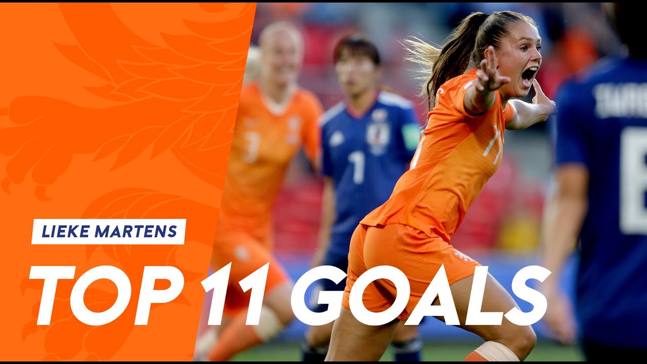 Lieke Martens | Top 11 goals in Oranje ????