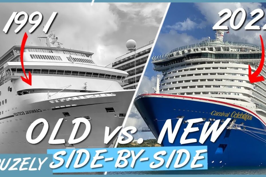 See the BIG Difference Between a 31-Year Old Cruise Ship and a New One (Side-By-Side Comparison)