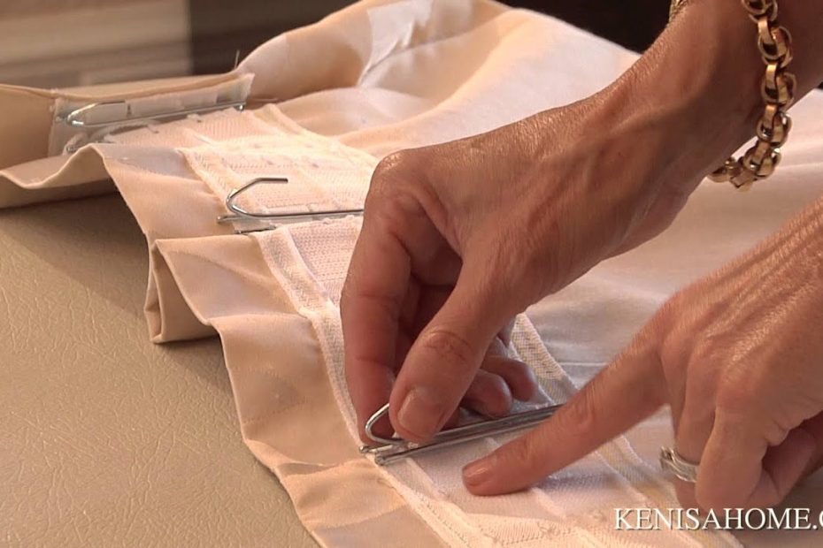 How To: Hang French Drapes WIth The Perfect Pleats!