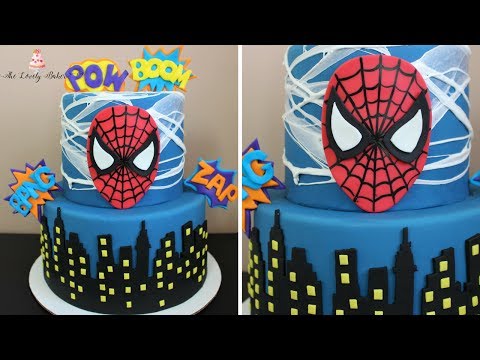 Spiderman Cake Tutorial!