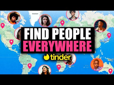 ???? How to SEARCH PEOPLE from ANOTHER COUNTRY in TINDER - CHANGE LOCATION 2023
