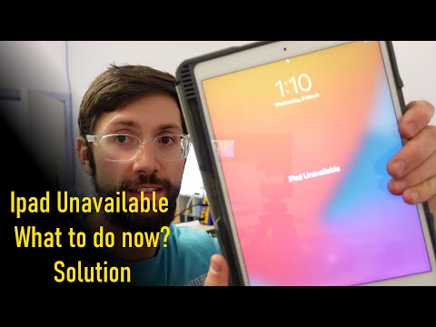 Ipad Unavailable , explanation and how to fix it