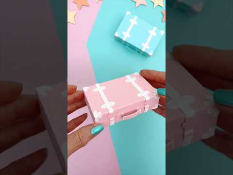 DiY ✨SuiTCaSe✨ Paper Craft GiFT idea ????????